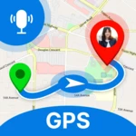 Logo of GPS Navigation Live Street Map android Application 